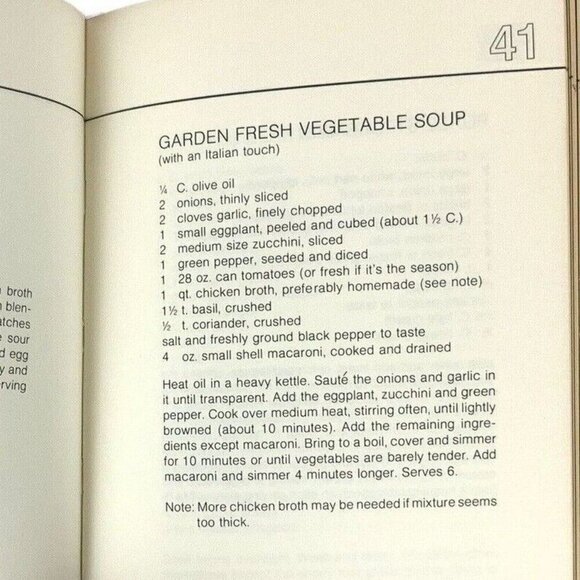 Dallas Museum Of Fine Arts Gallery Buffet Soup Cookbook Hardcover 1980s Edition - Picture 6 of 8